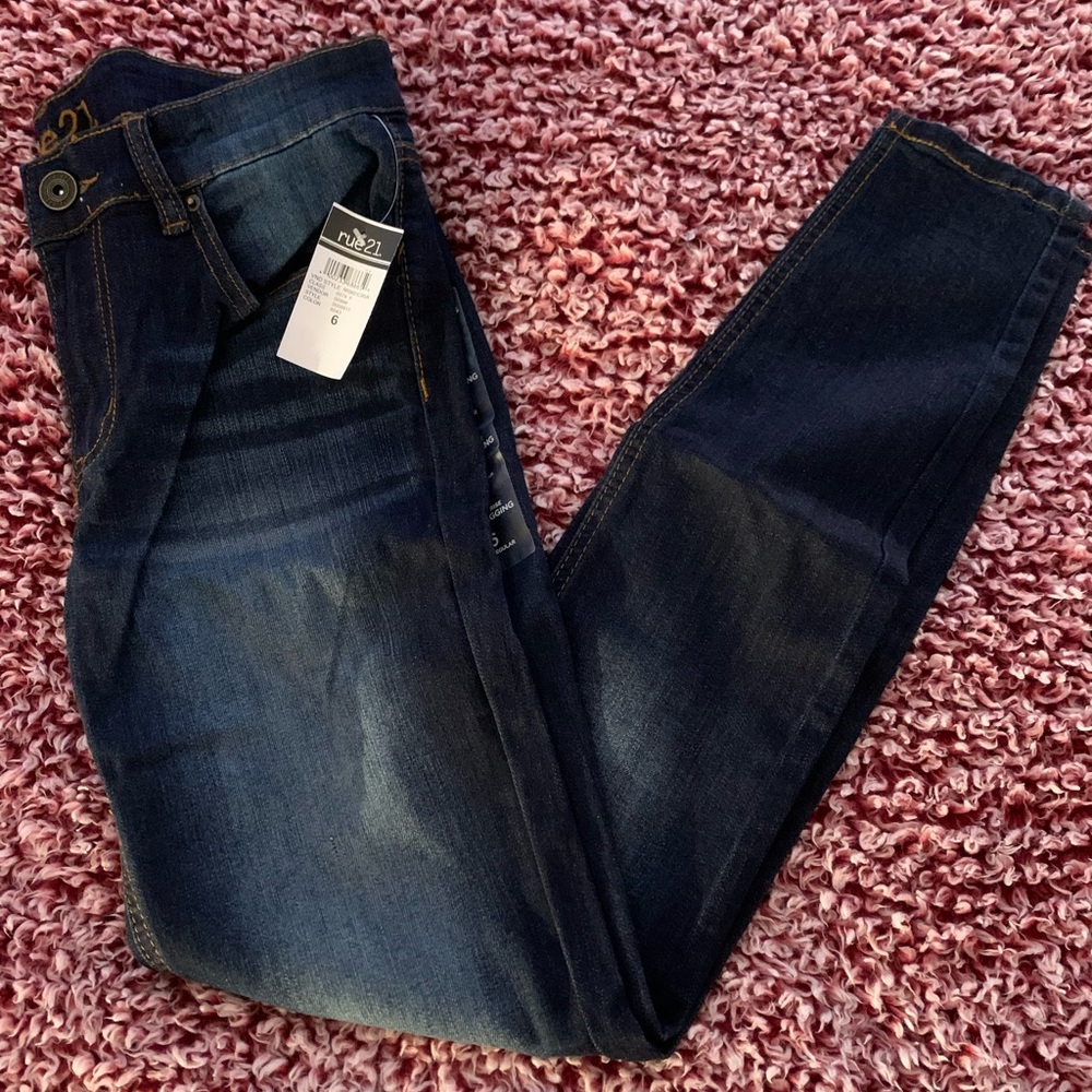 Rue21 Dark Wash Skinny Jeans